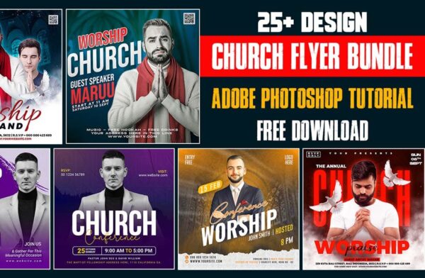 25 + Best Church Flyer PSD