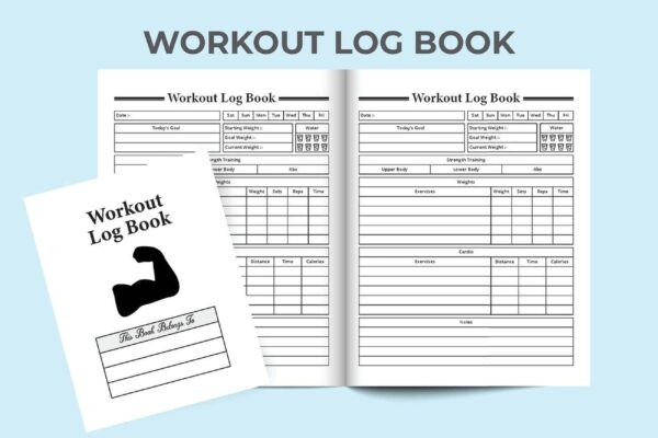 Workout Journal 8.5x11.